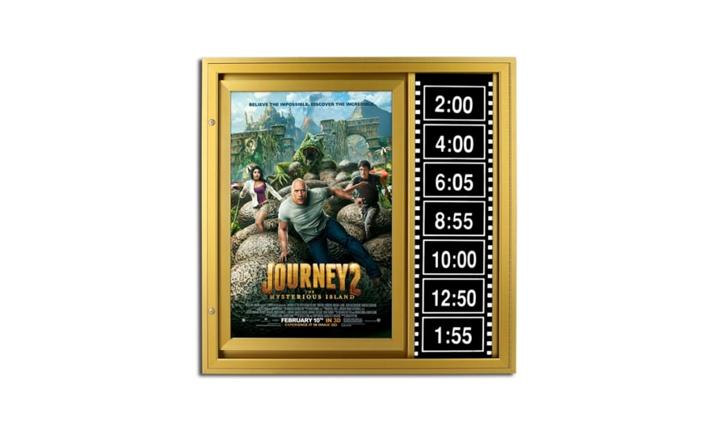 Bass Industries Filmstrip Lumina Series Poster Case